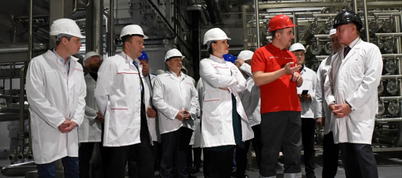 Фото новости: "«Мираторг» открыл первый в России завод по производству желатина"
