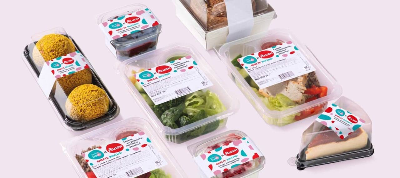 Фото новости: "Ozon fresh и «Ашан» выпустили линейку готовых блюд под совместным брендом"