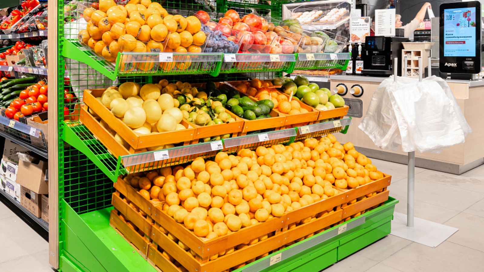 Фото новости: "В «Магните» вырос спрос на цитрусовые и «согревающие» продукты"