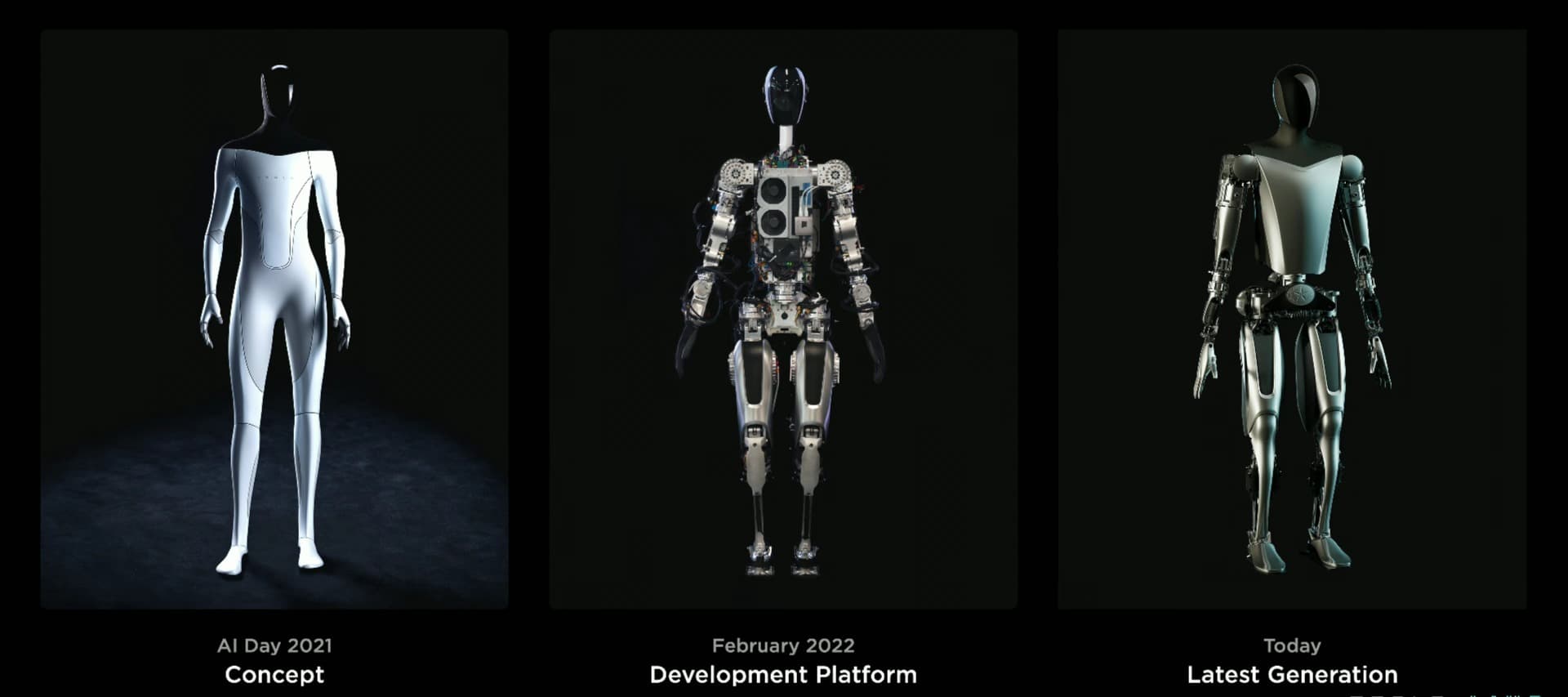 Фото новости: "Илон Маск представил прототипы человекоподобного робота"