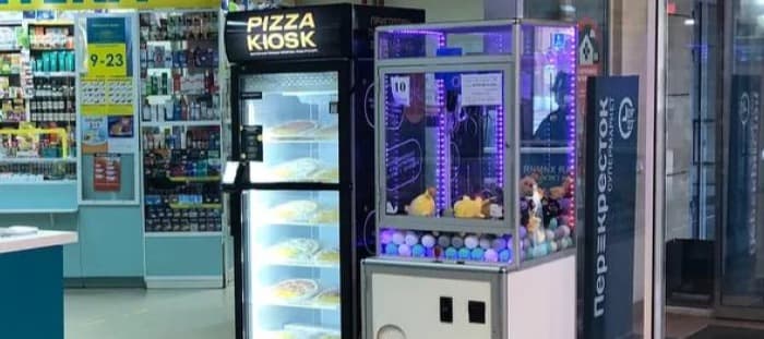 Фото новости: "В Москве появились торговые автоматы с замороженной пиццей"
