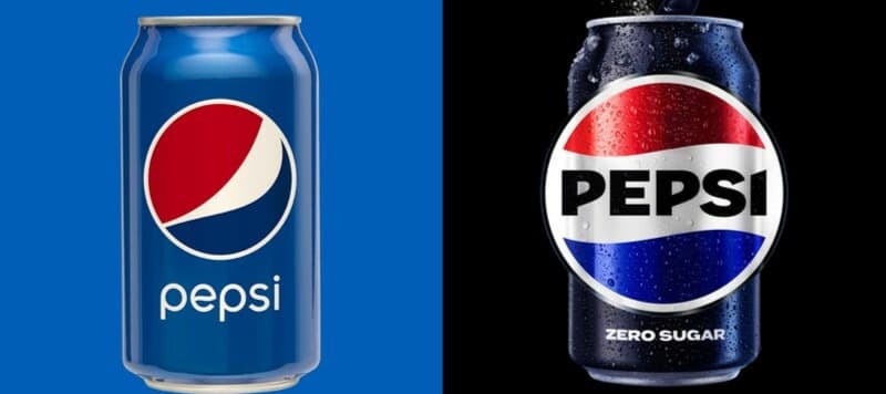 Фото новости: "Pepsi впервые за 14 лет обновила логотип"