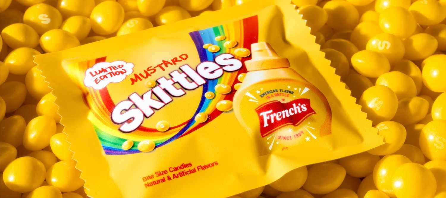 Фото новости: "В США выпустили Skittles со вкусом горчицы"