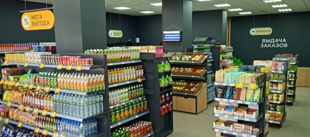 Фото новости: "«Самокат» и «Мегамаркет»  открыли совместные магазины"