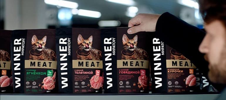 Фото новости: "«Мираторг» с начала года удвоил выпуск кормов для домашних животных"